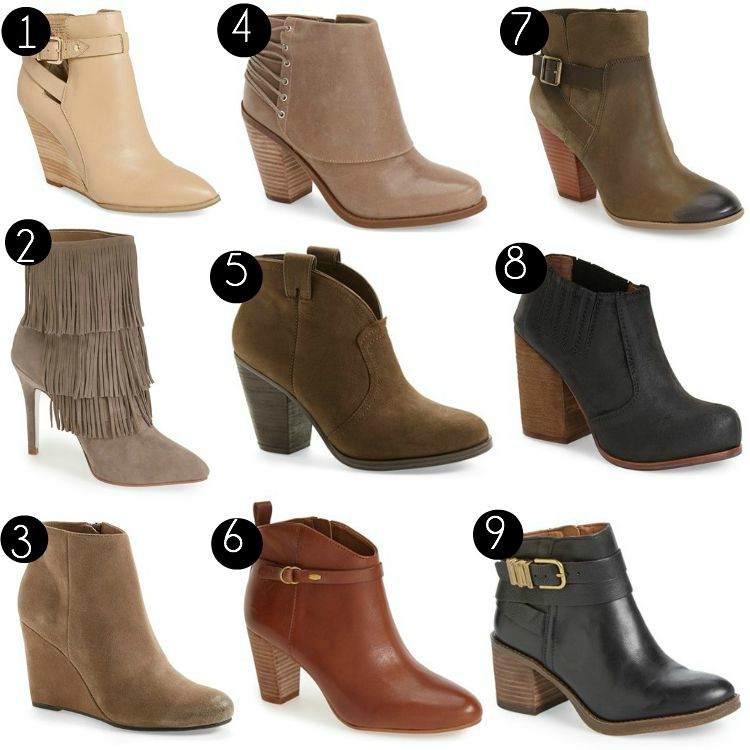 Fall Bootie Styles 