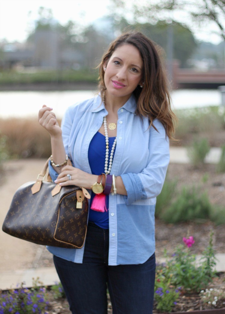 Spring transitioning outfit