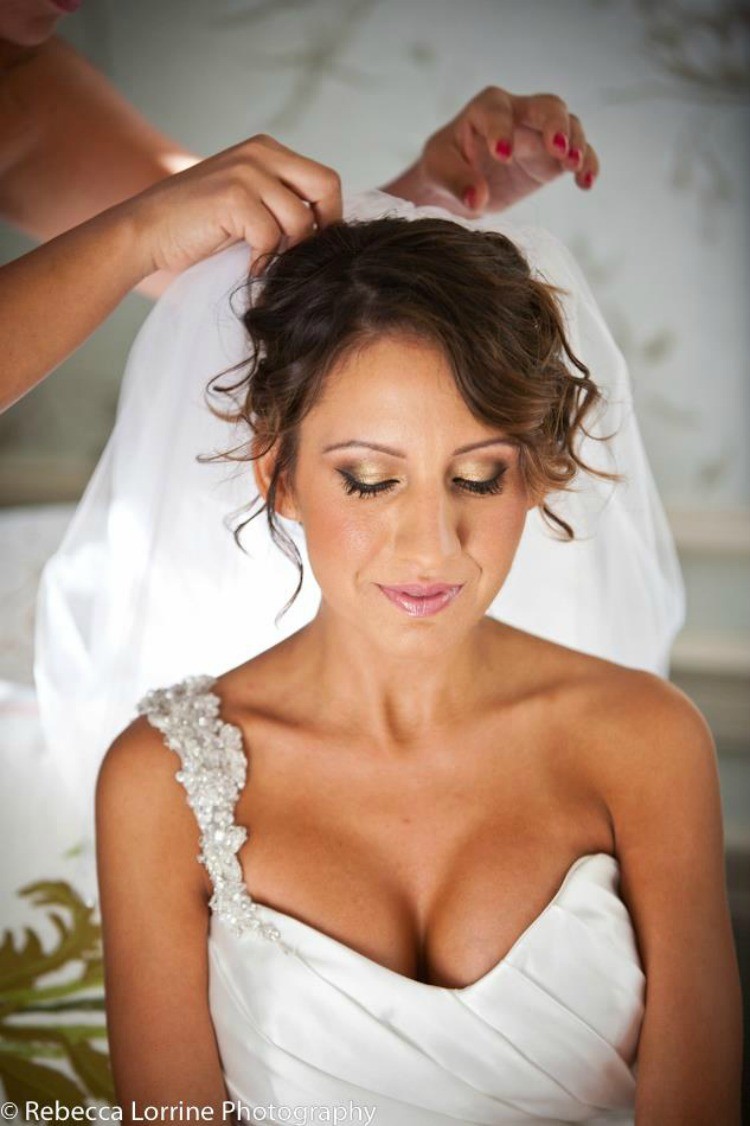 Bridal Look with Lash extensions