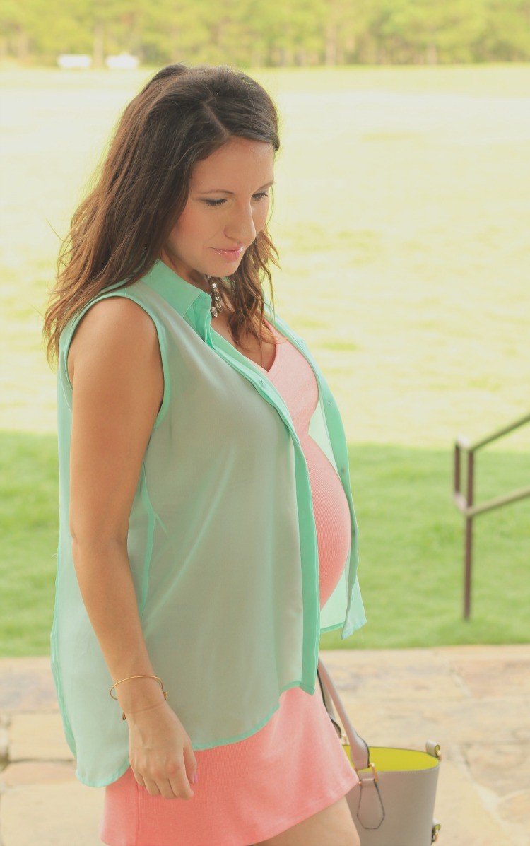 Dressing your baby bump at the end of the summer