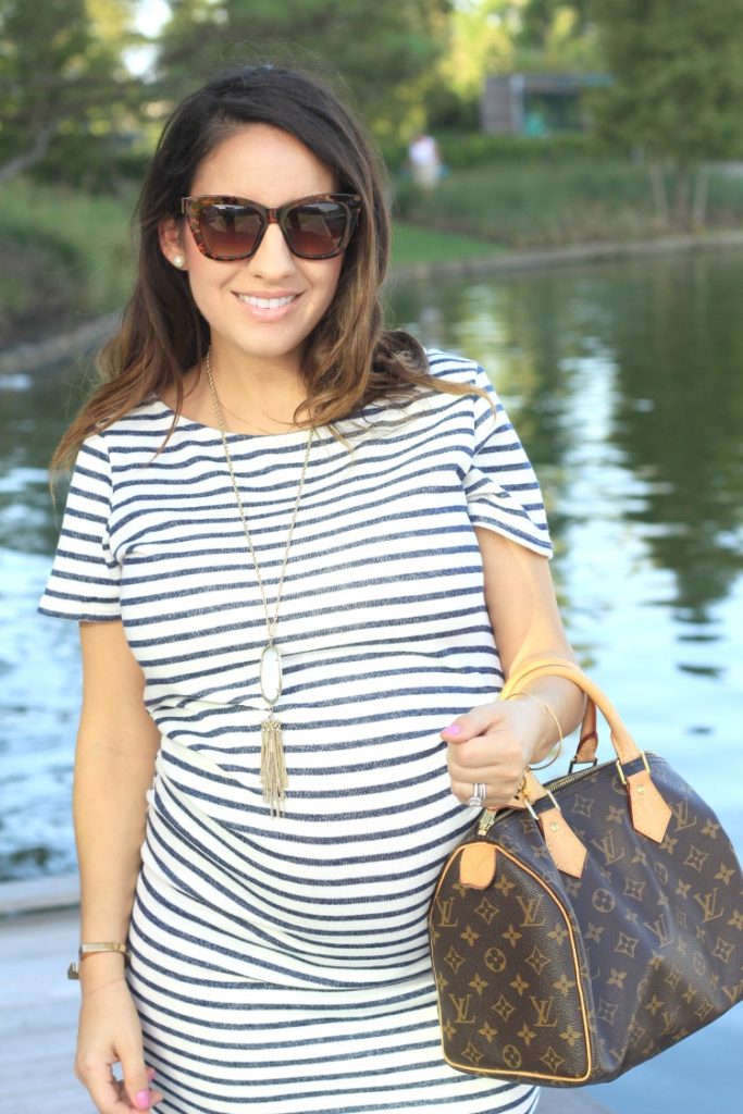 Ivory & Navy Stripes + Giveaway - Pretty In Her Pearls