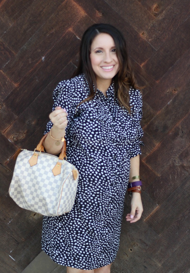 Petite maternity fashion blog, Pretty In Her Pearls, Houston Style 