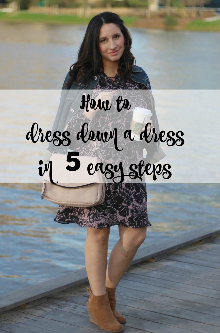 5 Easy steps to dressing down a dress, Valentines Outfit, Petite Fashion Blog, Pretty In Her Pearls, Houston style,