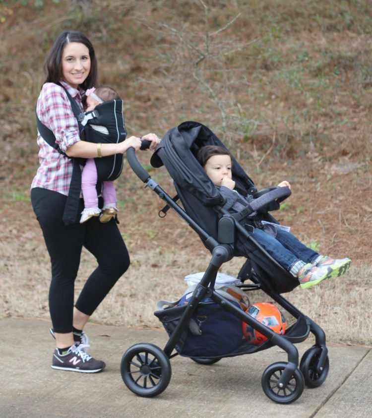 A day out at the park with Evenflo Pivot Travel System + My Review