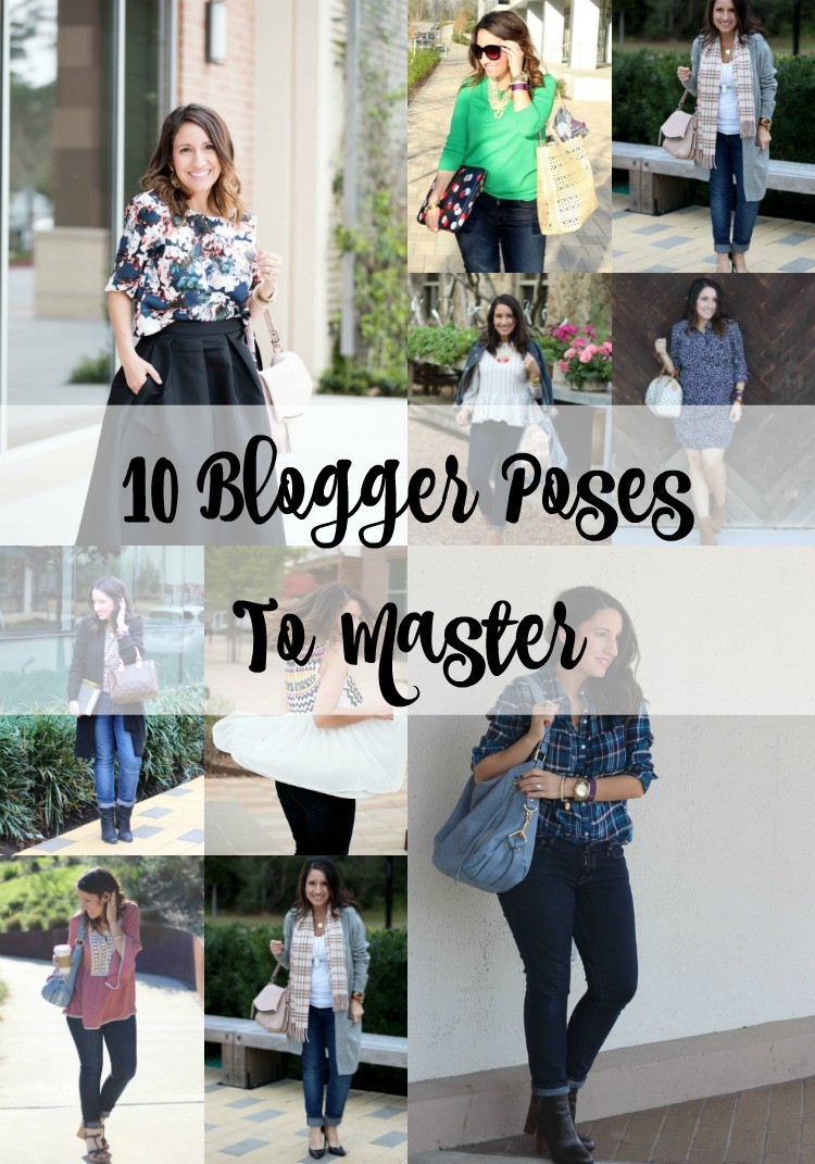 Ten Blogger Poses to Master on Pretty In Her Pearls, Houston Blogger 