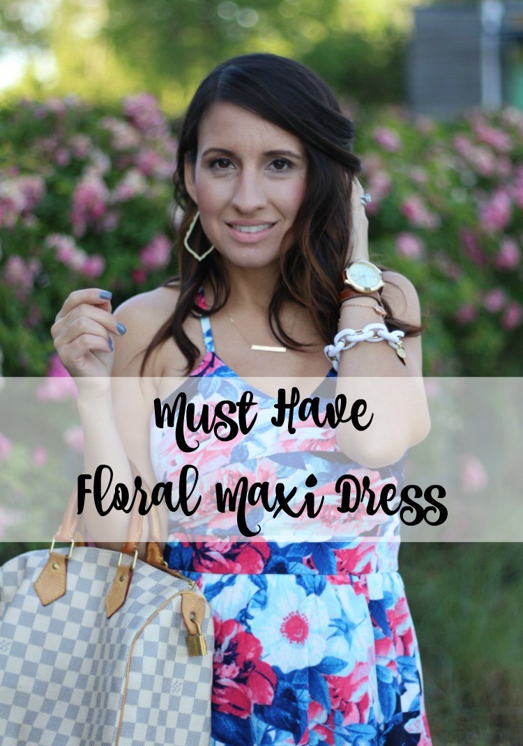 Must Have Filly Flair Maxi Dress | Petite Style Blogger | Spring must have dress | Pretty In Her Pearls | Houston Blogger