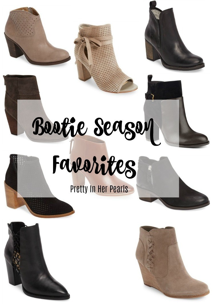 Bootie Season Favorites, Pretty In Her Pearls, Houston Blogger, Booties Season