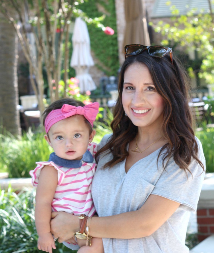 The best grey t-shirt, Pretty In Her Pearls, Style Blogger, Petite Style Blogger