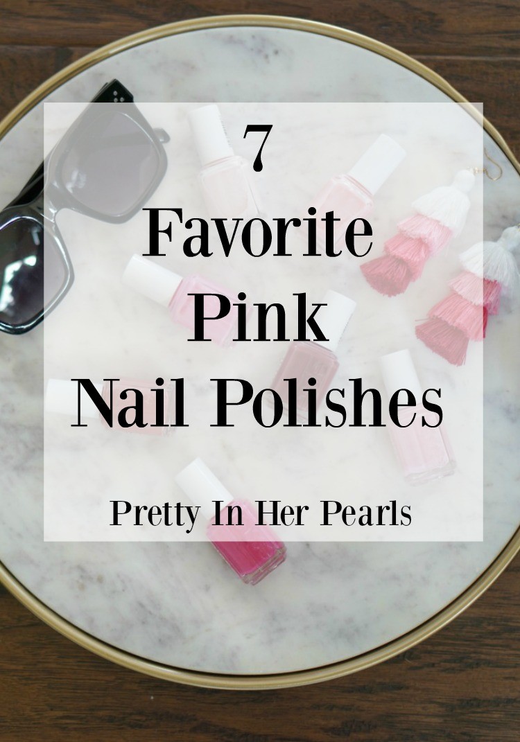 7 favorite Pink Nail polishes, 7 Favorite Nail Polishes, Valentines Nails, Pretty In Her Pearl, Houston blogger