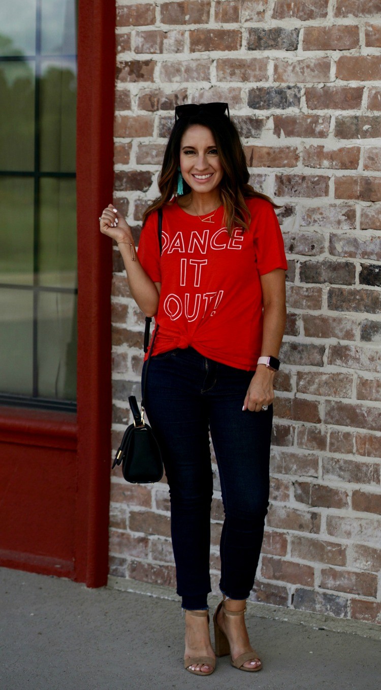 Dance It Out Tee plus my fall tv lineup