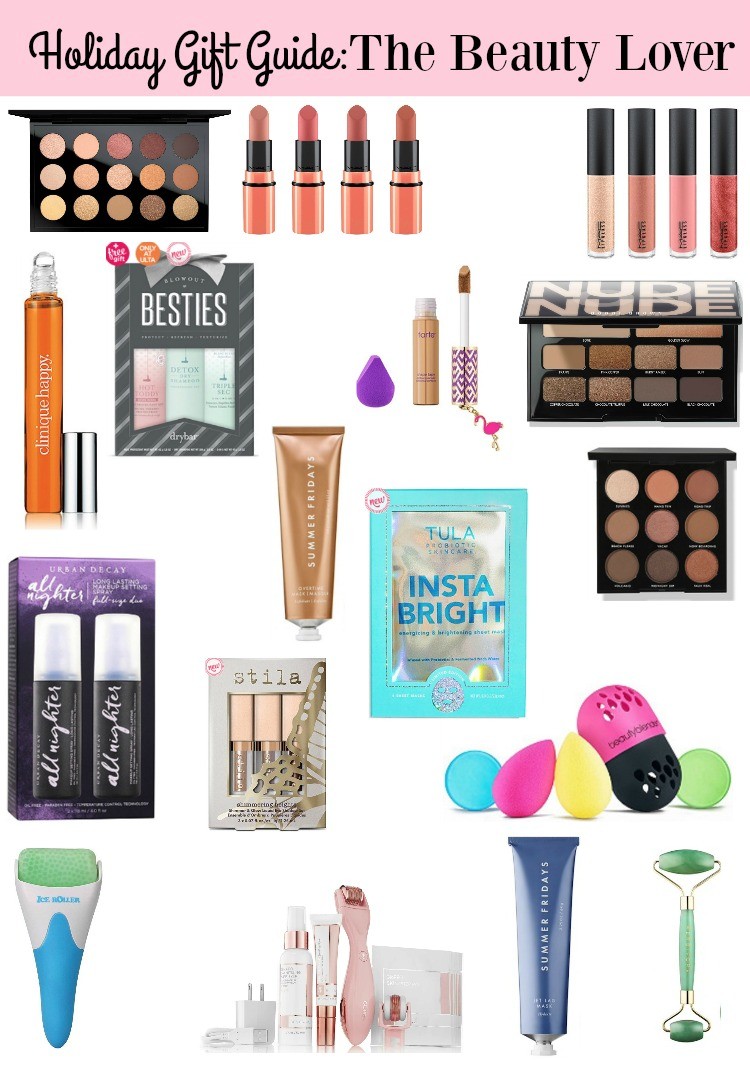 Holiday Gift Guide for the beauty lover