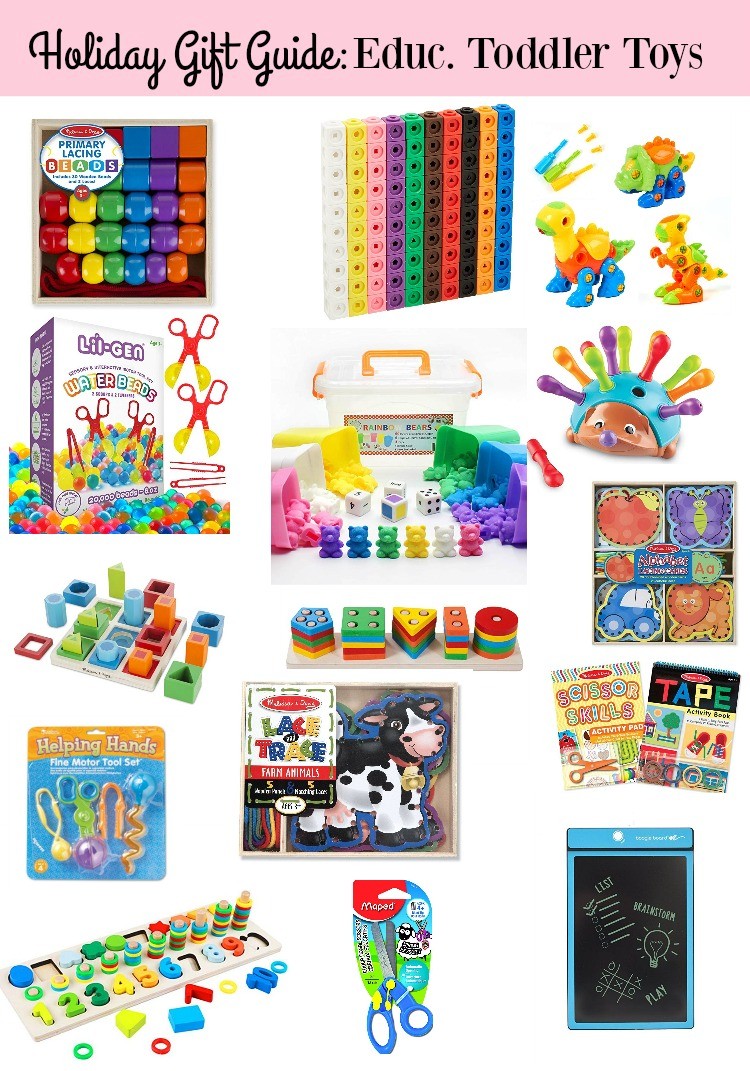 Holiday Gift Guide_Educational Toddler Gifts for boys and girls