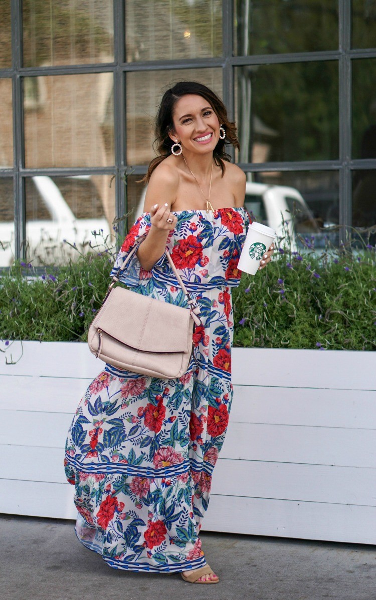 Pink Blush Floral Dress