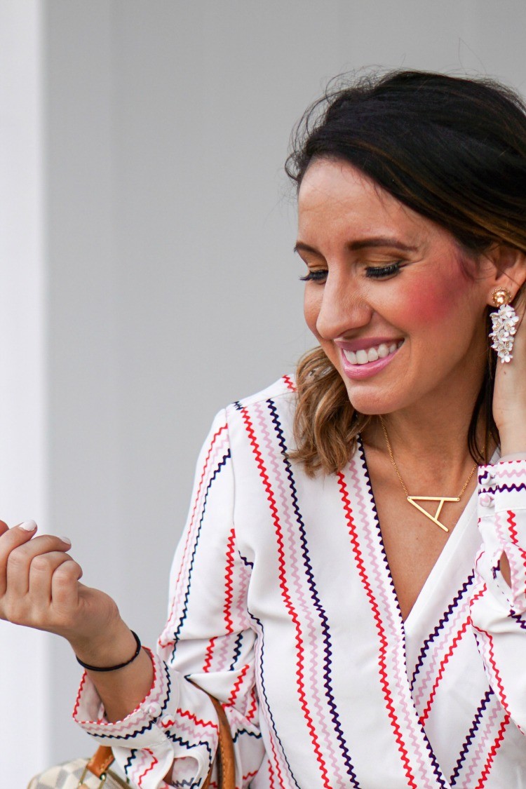 Stella and Ruby White Girl On The Rise Blossom Earrings