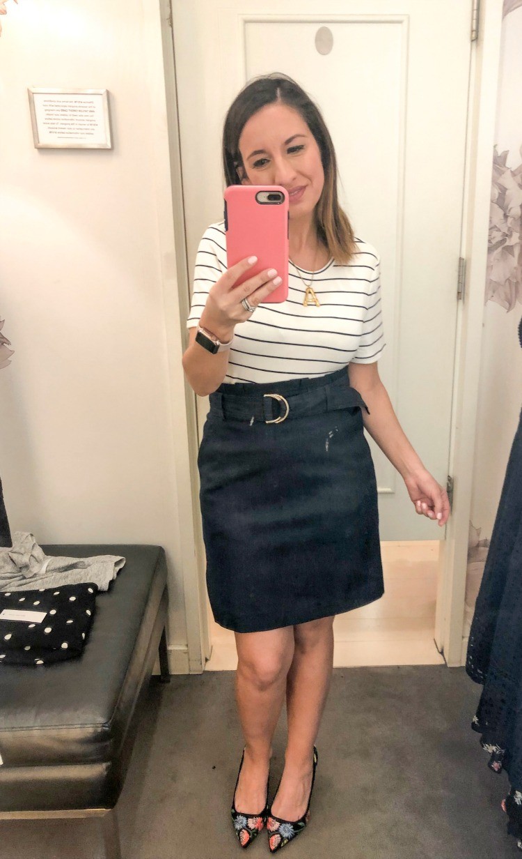 Ann Taylor Spring Try-on Session