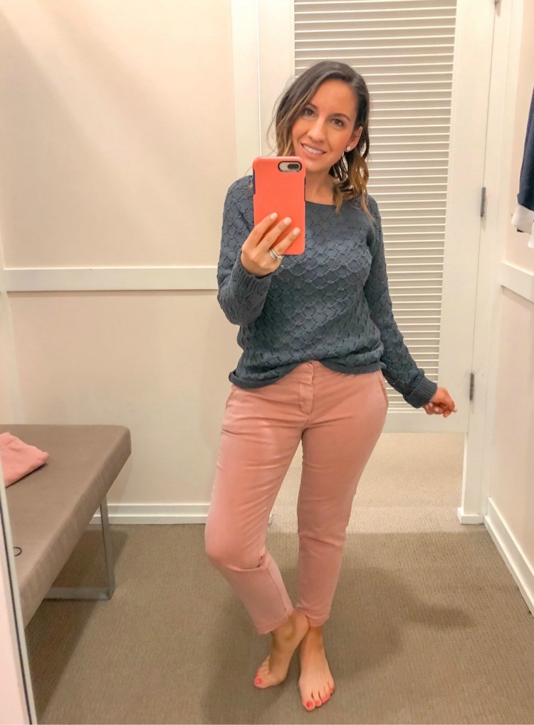 Loft Try-On Session Cute Casual Outfit