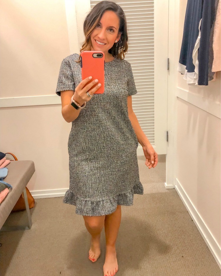 Loft Try-On Session Cute WorkWear Dress