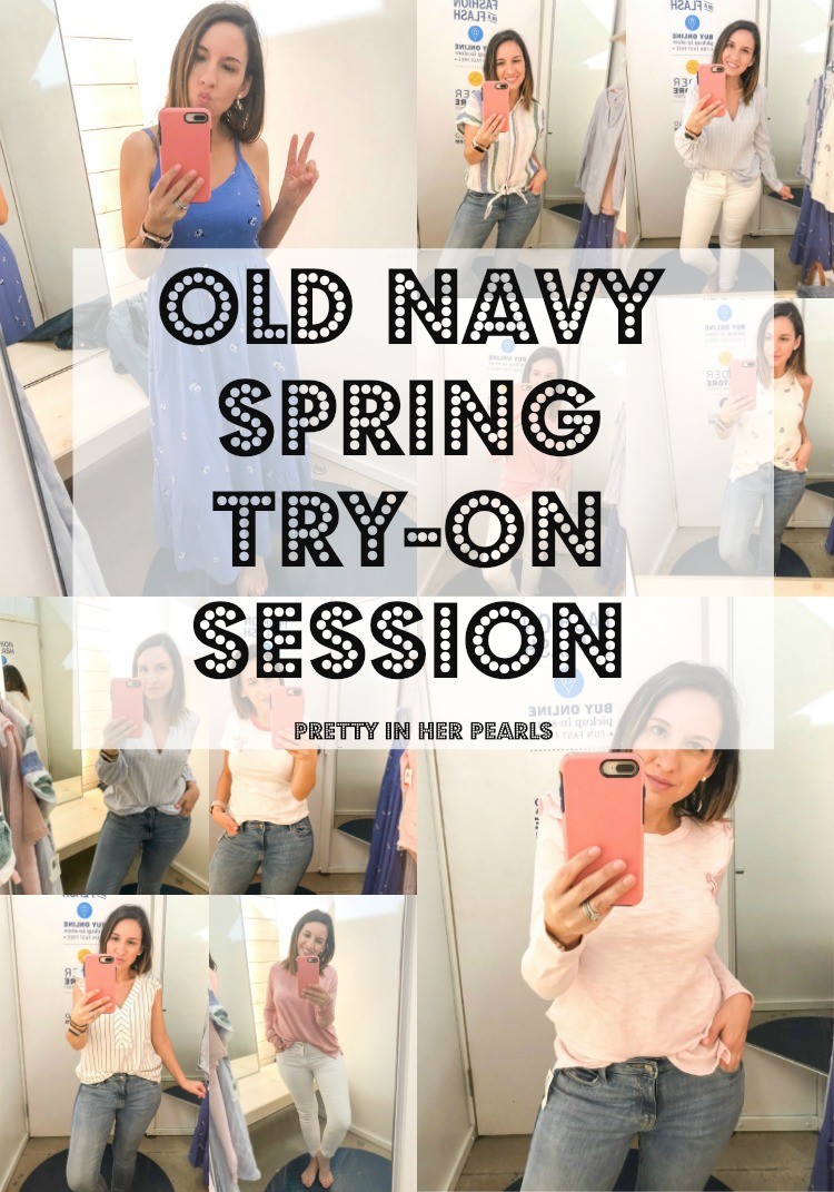 Old Navy Spring Try On Session With Pretty In Her Pearls