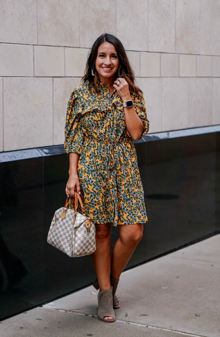 Floral Dress with pockets