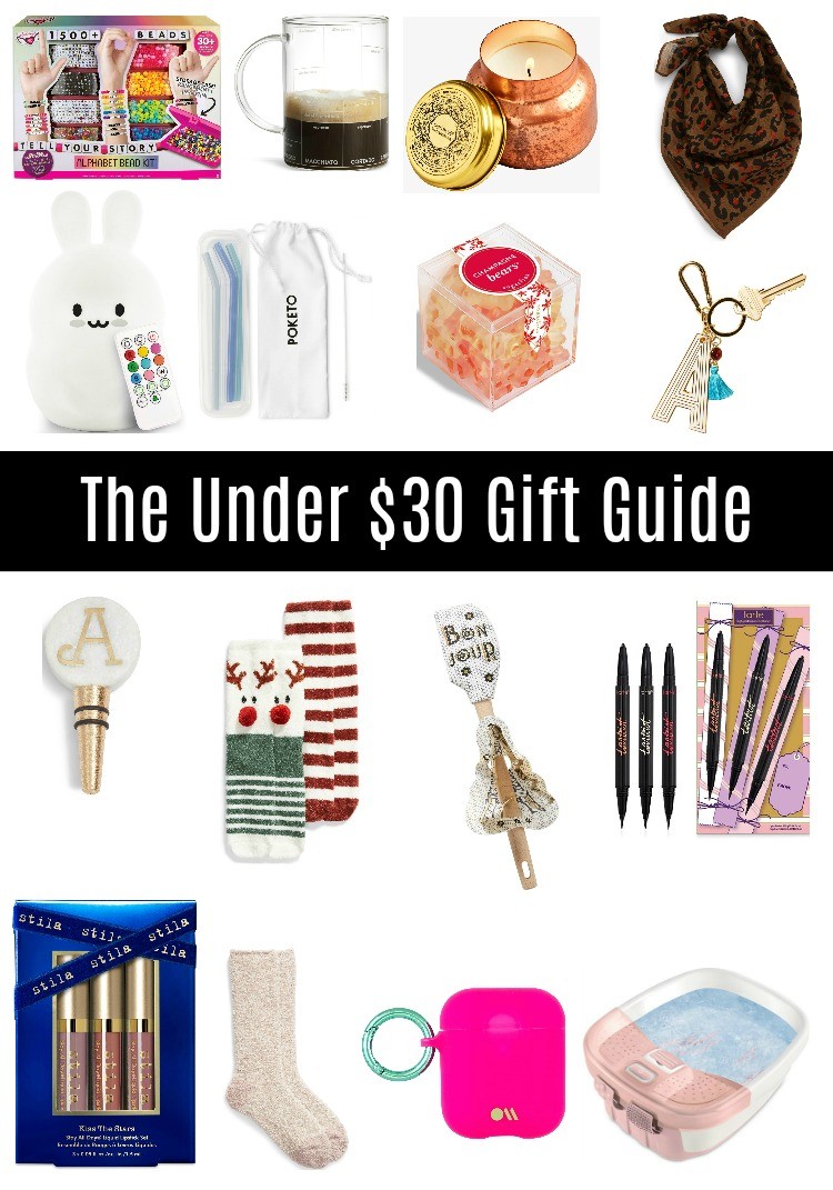 Under $30 Gift Guide For Her