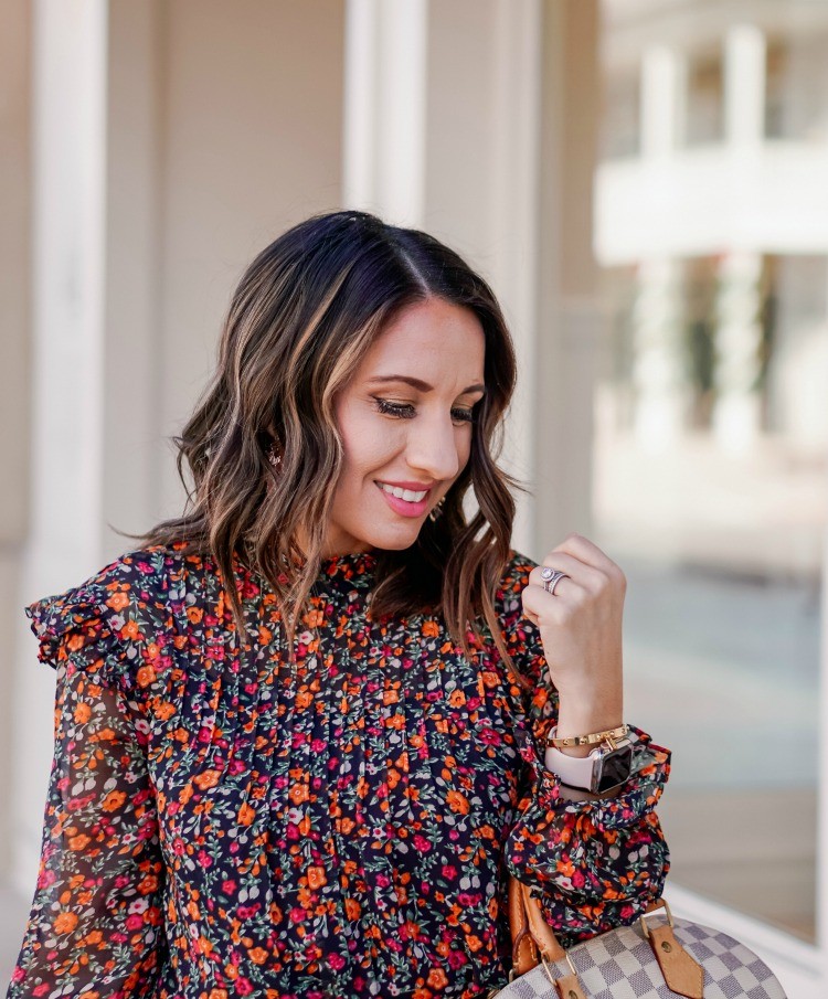 Topshop Floral Dress