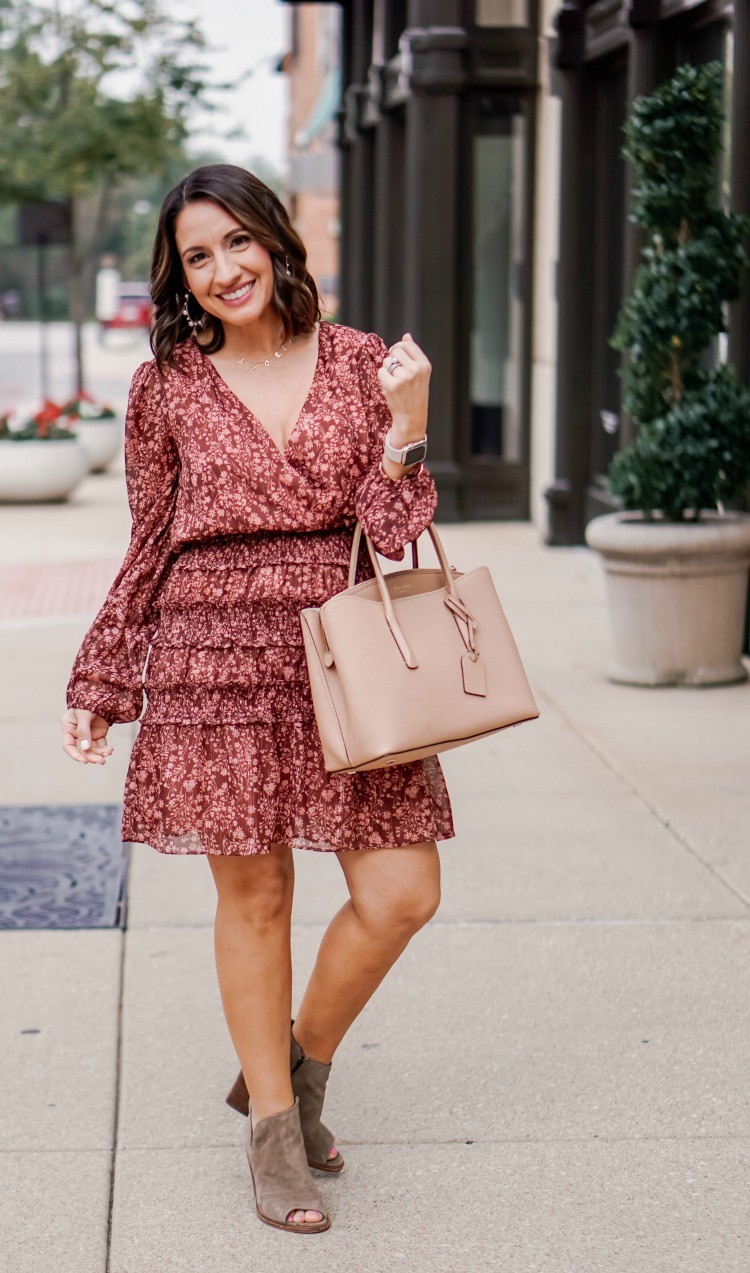 Short Floral Dress