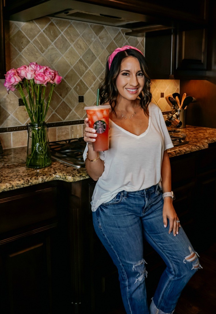 Strawberry Pink Lemonade Recipe Plus Cute Casual Outfit