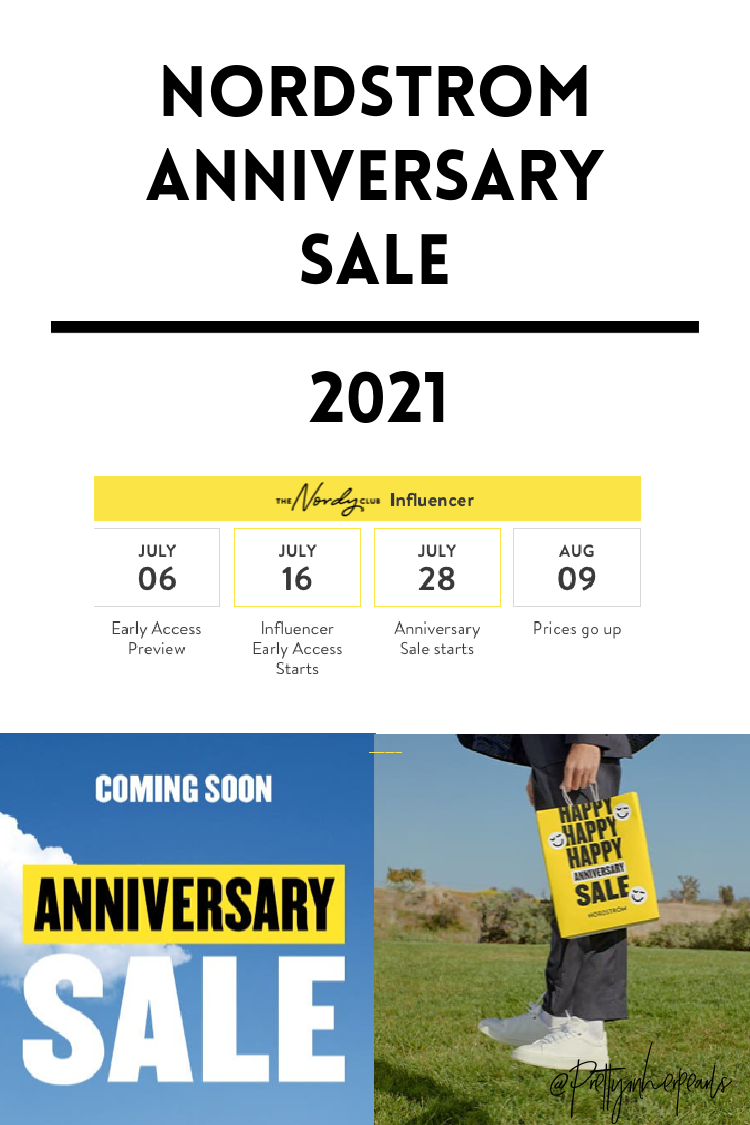 2021 Nordstrom Anniversary Sale 2021 Details
